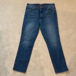 MOTHER Cropped Jeans